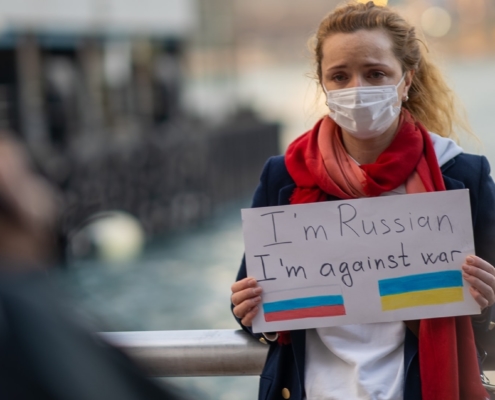 Attivismo contro la guerra in Russia