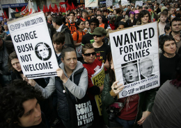 Le proteste contro la guerra